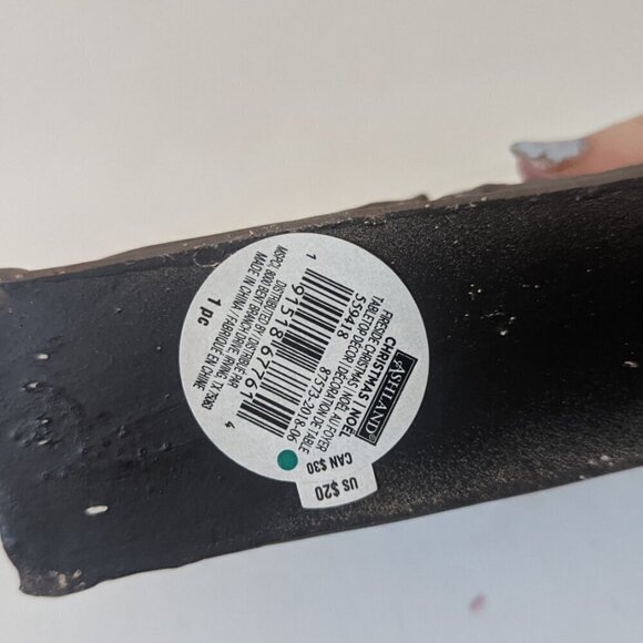 NWT Michael's Santa in Sleigh Faux Antique Baking Mold Holiday Christmas Decor - Picture 8 of 8